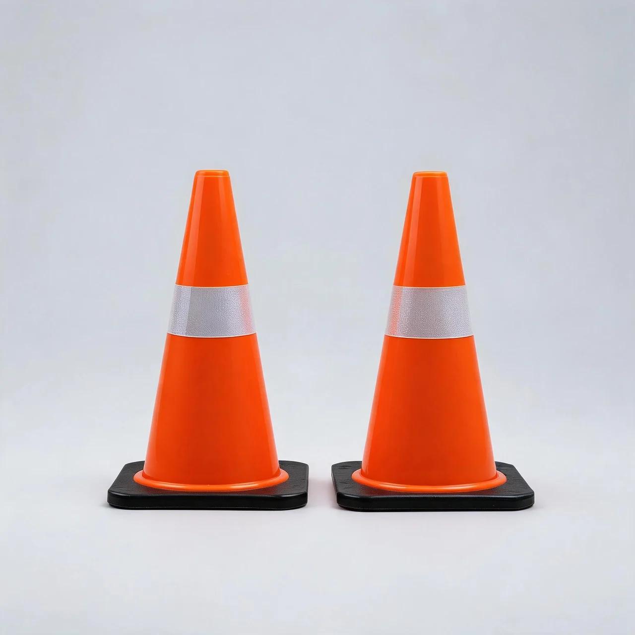 Traffic Cones supplied by Pinak Industries